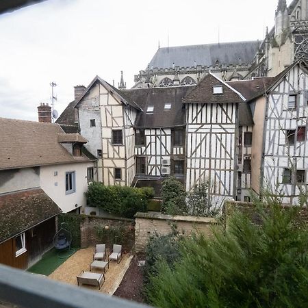 Les Cieux De La Cathedrale - Calme - Jardin - Wifi Apartment ทรัวส์ ภายนอก รูปภาพ