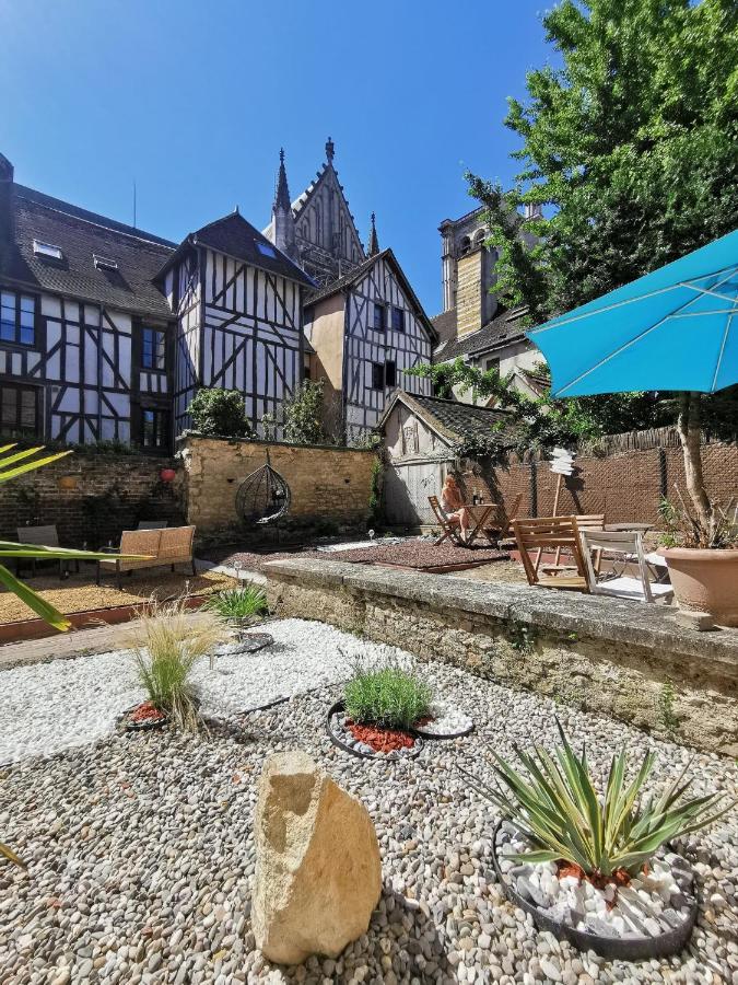 Les Cieux De La Cathedrale - Calme - Jardin - Wifi Apartment ทรัวส์ ภายนอก รูปภาพ
