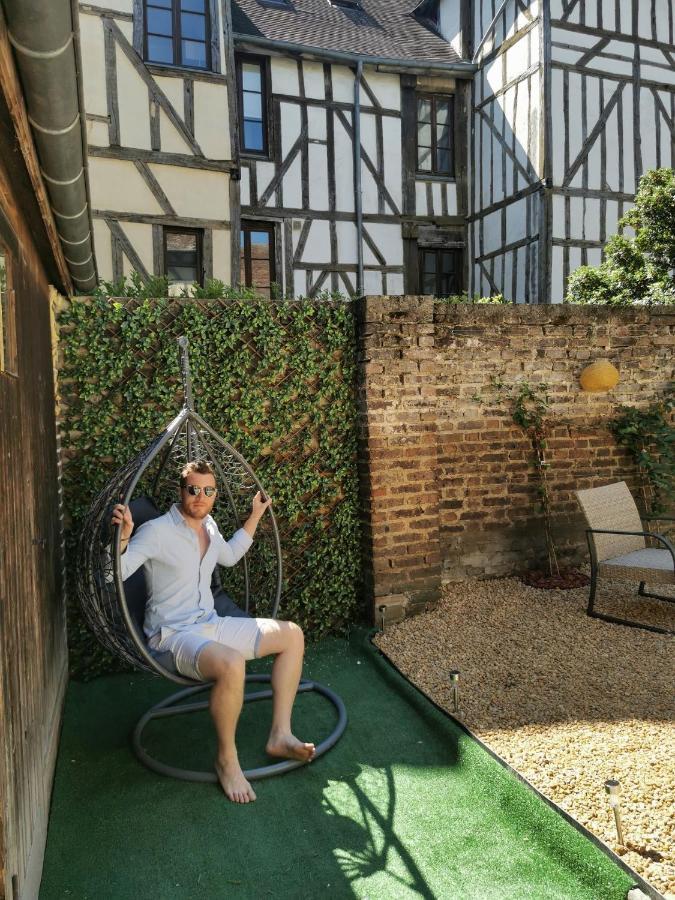 Les Cieux De La Cathedrale - Calme - Jardin - Wifi Apartment ทรัวส์ ภายนอก รูปภาพ