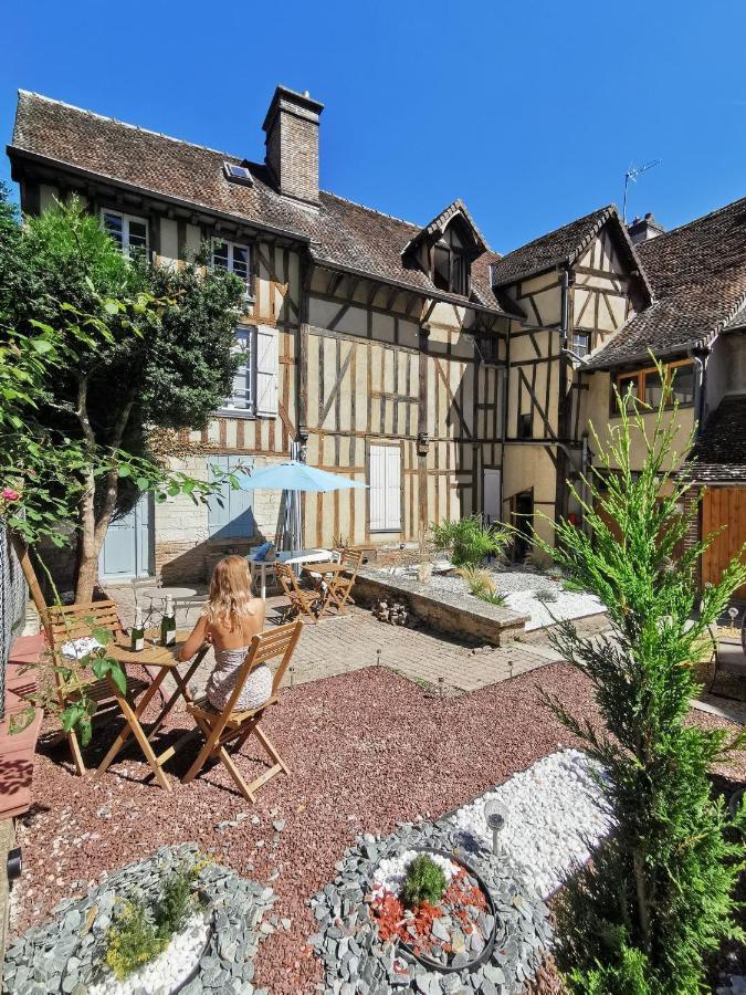 Les Cieux De La Cathedrale - Calme - Jardin - Wifi Apartment ทรัวส์ ภายนอก รูปภาพ
